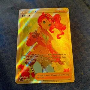 Sonia Pokémon card